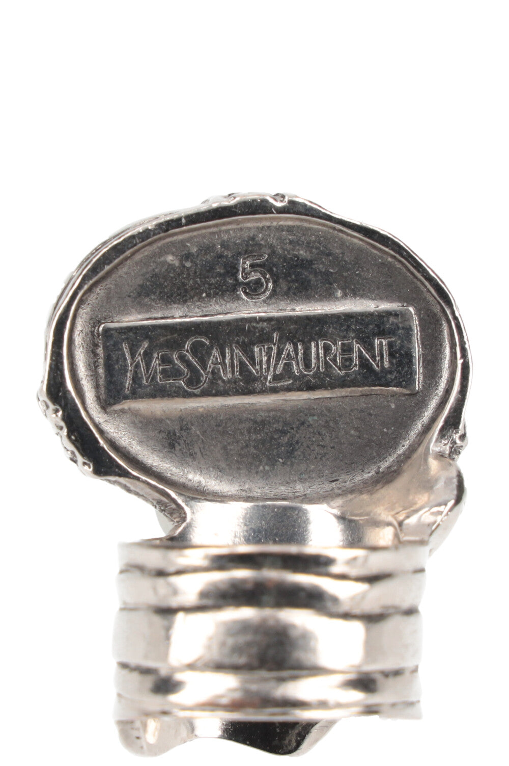 YSL Arty Ring Silver