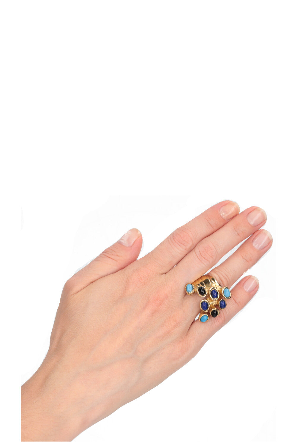 Ysl discount ring gold