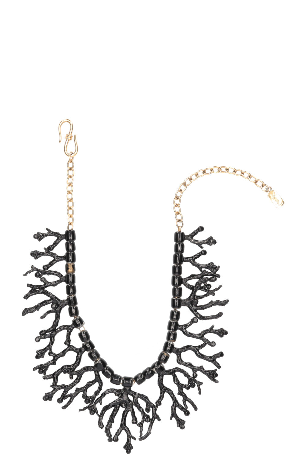 YSL Vintage Necklace Black