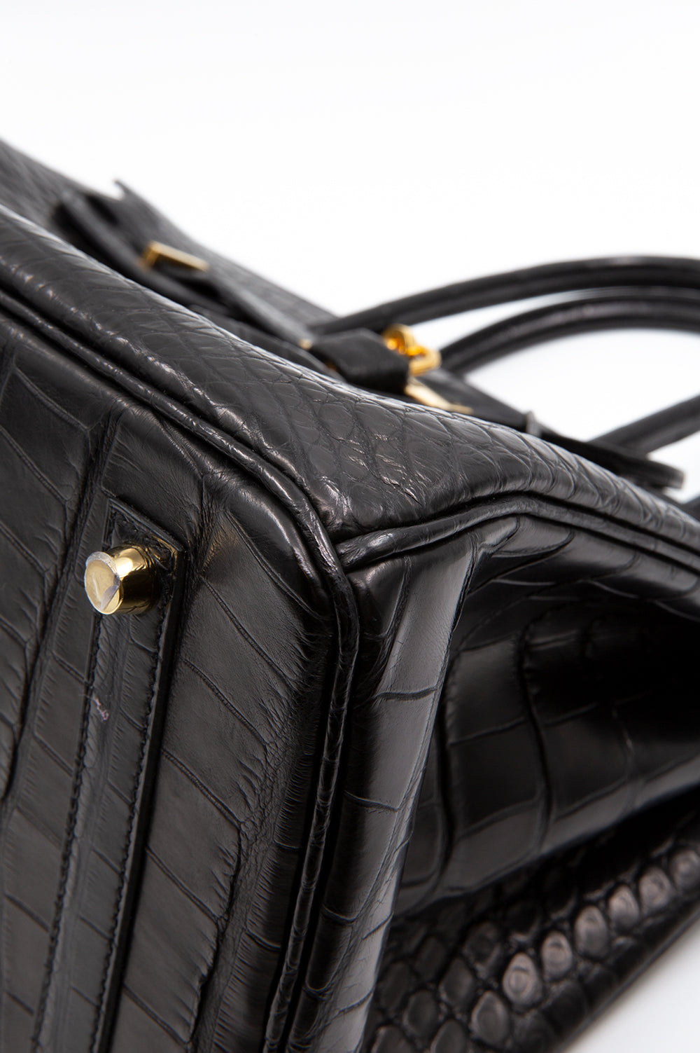 HERMES Birkin 35 Alligator Mississippiensis