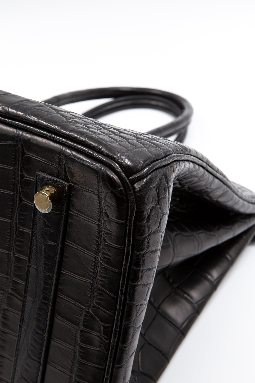 HERMES Birkin 35 Alligator Mississippiensis