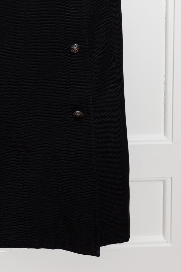 CHANEL C97 Dress Black Cotton Piqué
