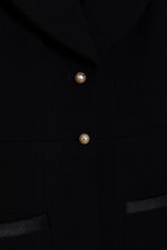 CHANEL F97 Two Piece Black with Pearl Buttons