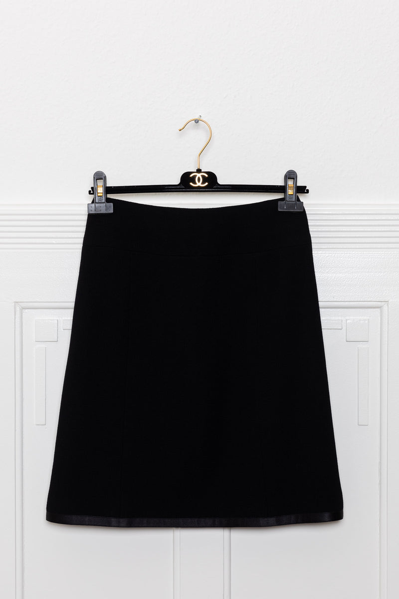 CHANEL F97 Two Piece Black with Pearl Buttons