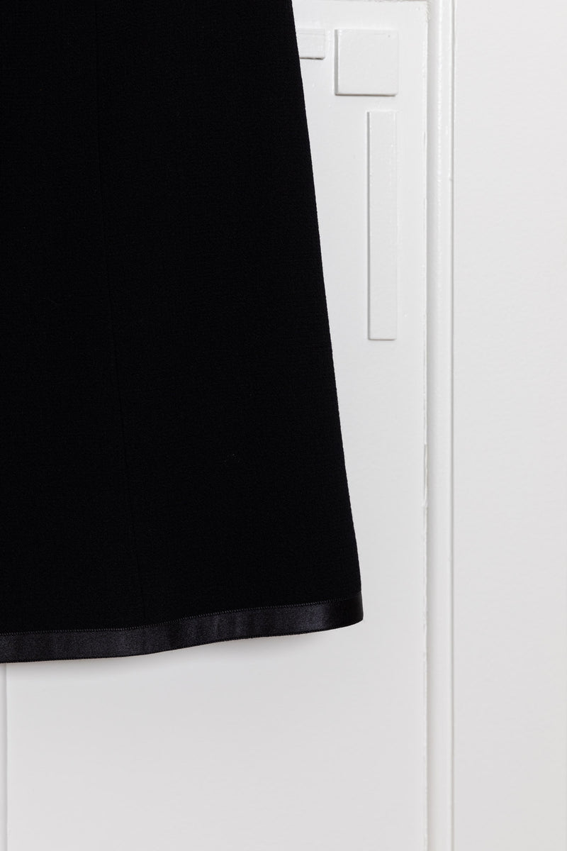 CHANEL F97 Two Piece Black with Pearl Buttons