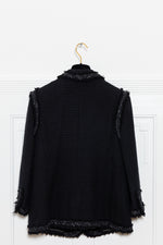 CHANEL Tweed Jacket Black