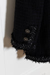 CHANEL Tweed Jacket Black