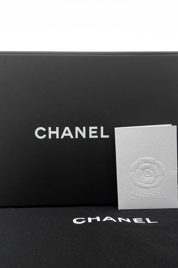 CHANEL 19 Light Beige Small