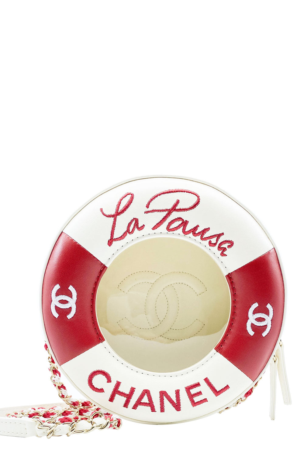 CHANEL Lifesaver Coco Round Bag Frontansicht