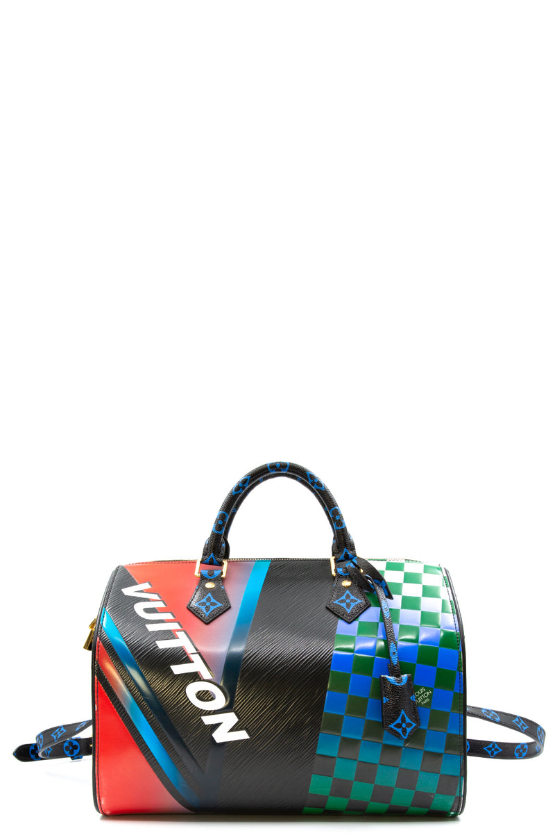 LOUIS VUITTON Race Speedy 30