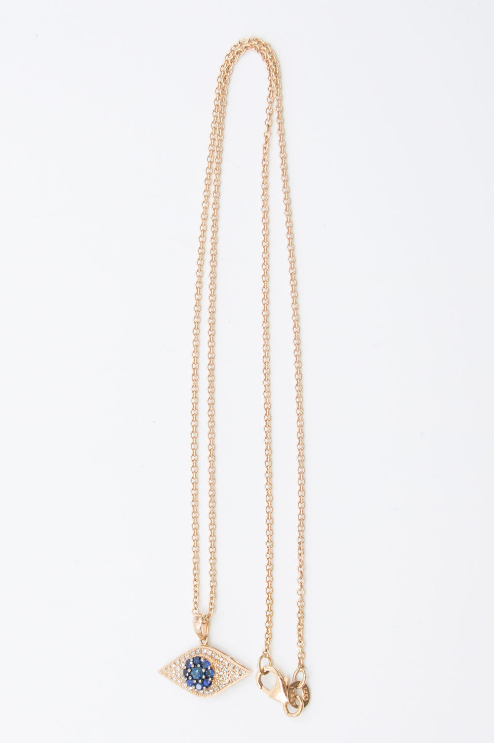 Gold, Diamonds &amp; Sapphires Necklace