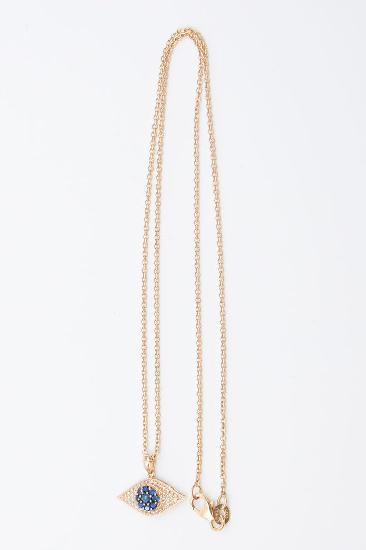 Gold, Diamonds &amp; Sapphires Necklace